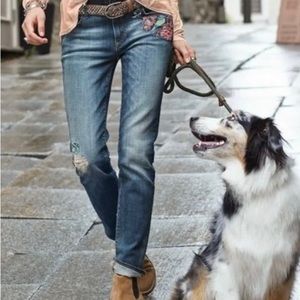 Bluebird of Happiness Driftwood Audrey Jeans from Sundance